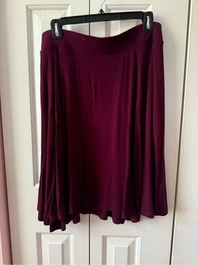 torrid Deep Wine Circle Skirt